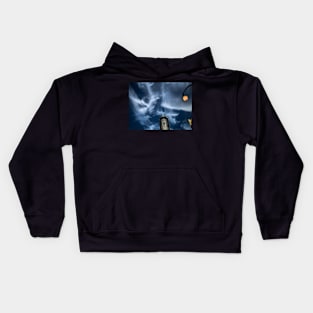 Clouds over the City Kids Hoodie